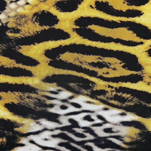 Timing Animal Print Sexy Dress Size M Fears - Picture 6 of 9